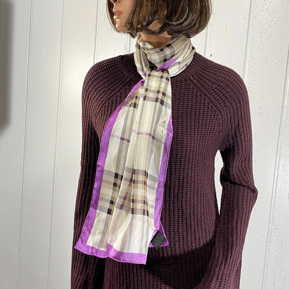 V.FRAAS: Silk Pattern Wrap